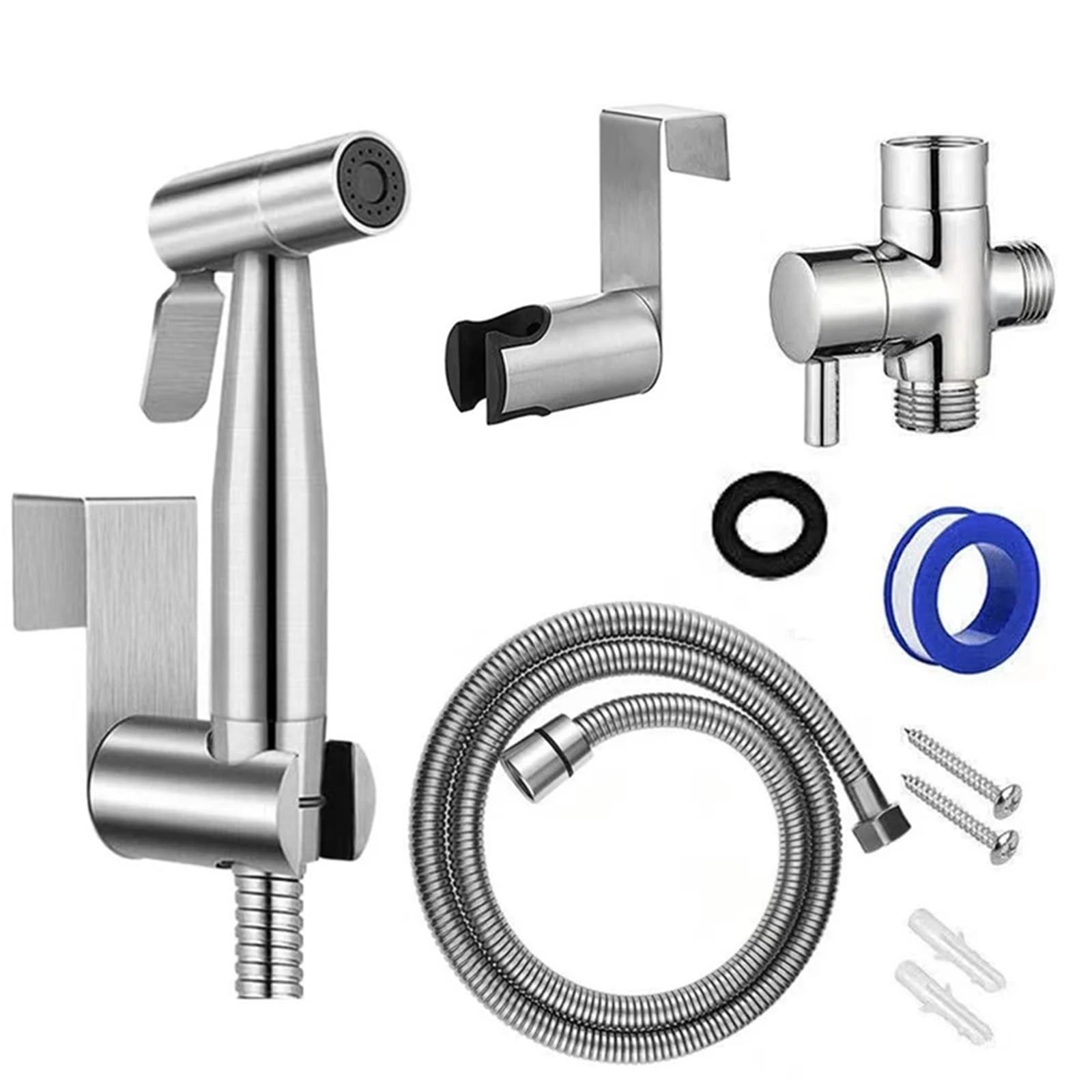 Doccetta per Bidet Doccetta Bidet in Acciaio con Deviatore