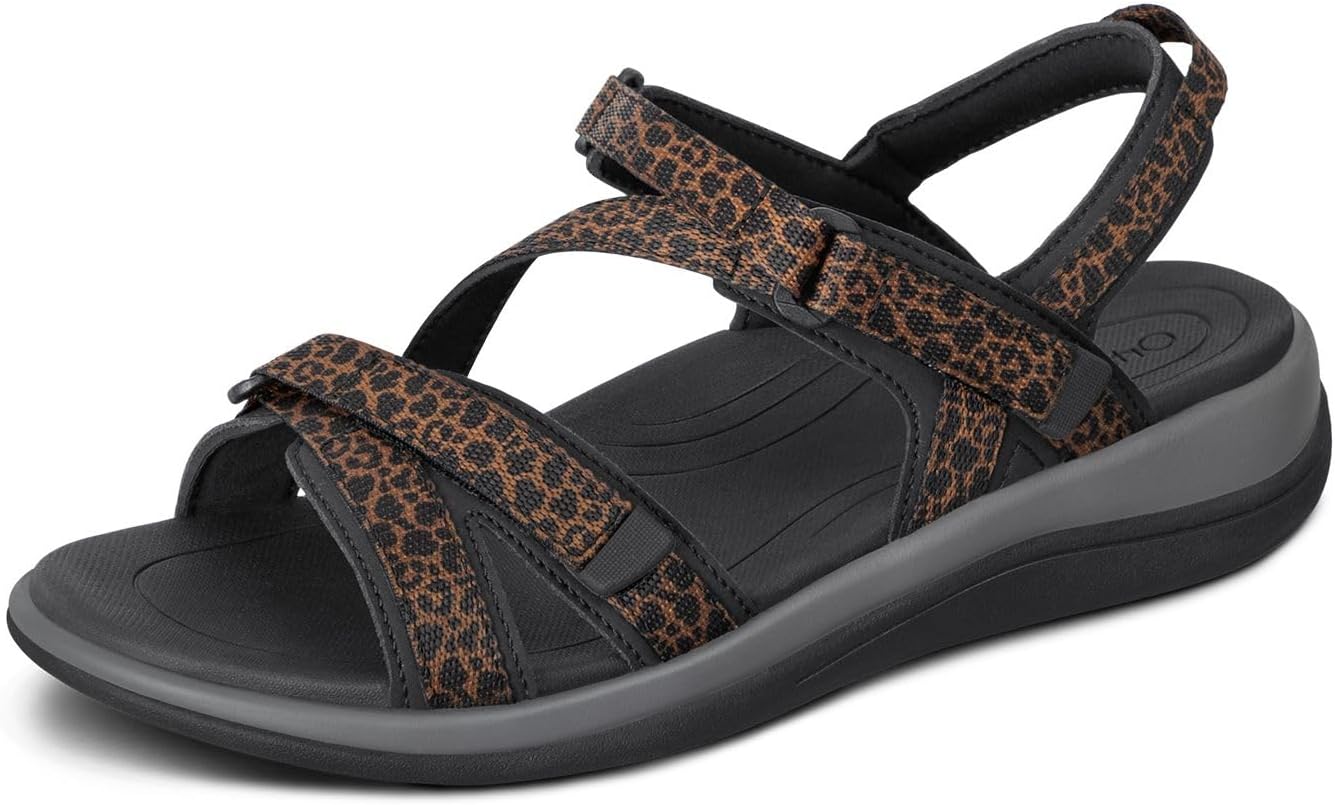 Orthofeet Women's Orthopedic Water-Friendly Lake Sandals