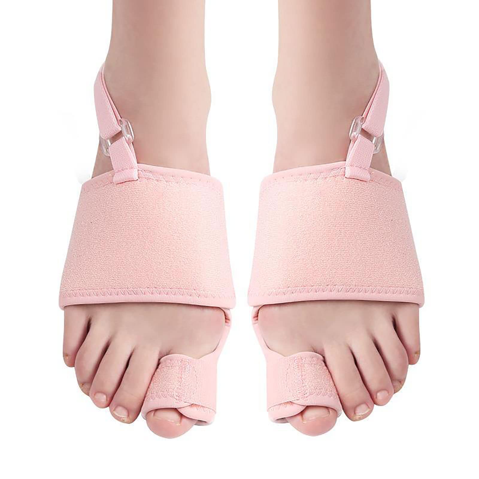 Férula para juanetes (4 Piezas) - Corrector de juanetes - Funda para Alivio del Dolor de juanetes Hallux Valgus - Corrección no quirúrgica - Enderezador de Dedos en Martillo