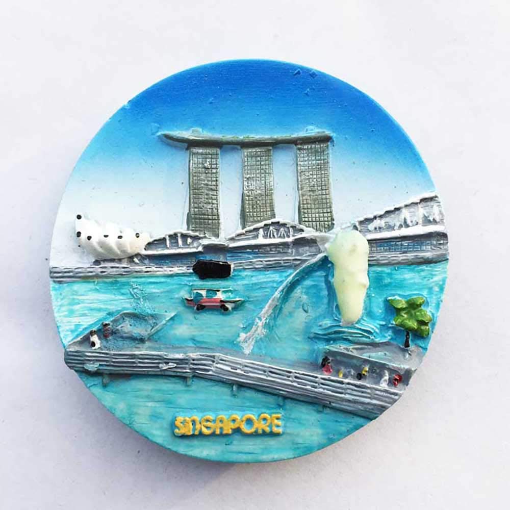 Amazon.co.jp: 発光シンガポールマーライオン冷蔵庫用マグネット3D蛍光