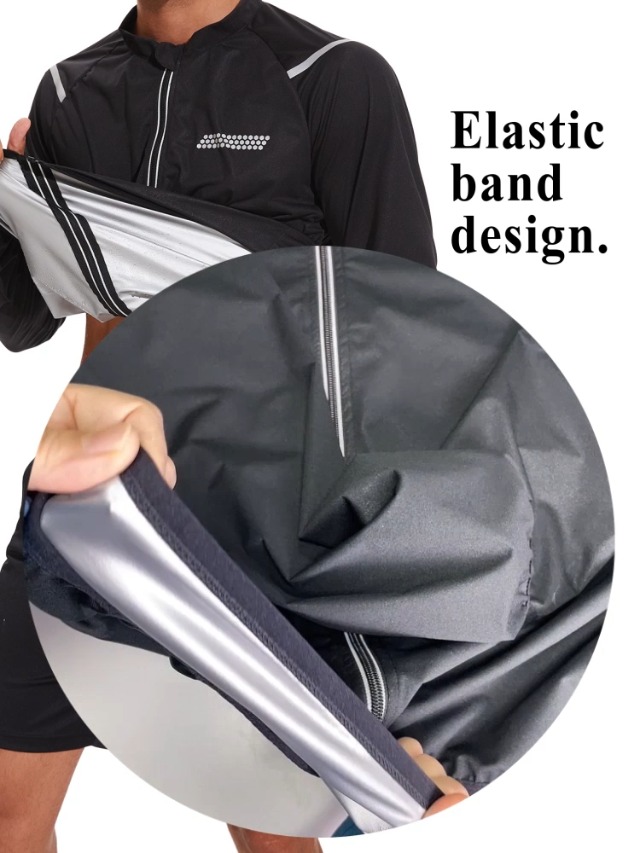 Amazon.com : LAZAWG Sauna Suit for Men Long Sleeve Sweat Shirt