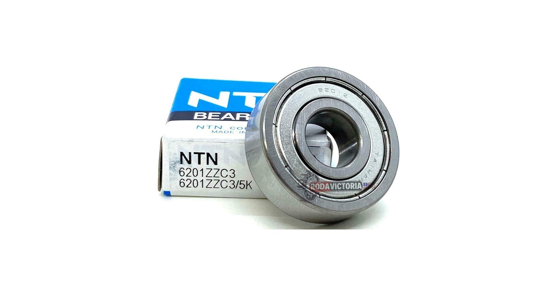 NTN 6201 ZZ 5K Deep Groove Ball Bearings 12x32x10mm 6201-2Z