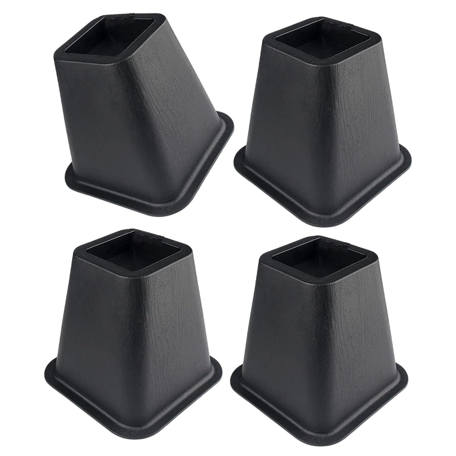 Buxuaaaa Multicolor Multipurpose 6Inch Tall Furniture Risers Portable Sturdy Materials Bed Leg Extenders Set Of 4 Daily Use Bed Furniture Risers