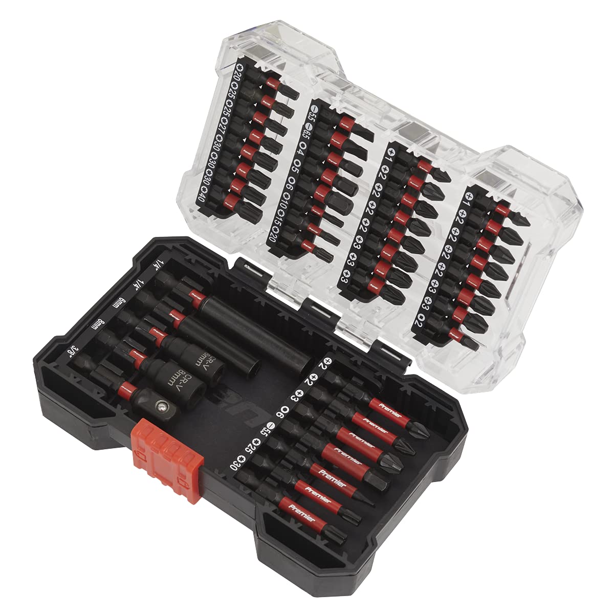 Coffret de 44 embouts à chocs Sealey AK8280 pour visseuse