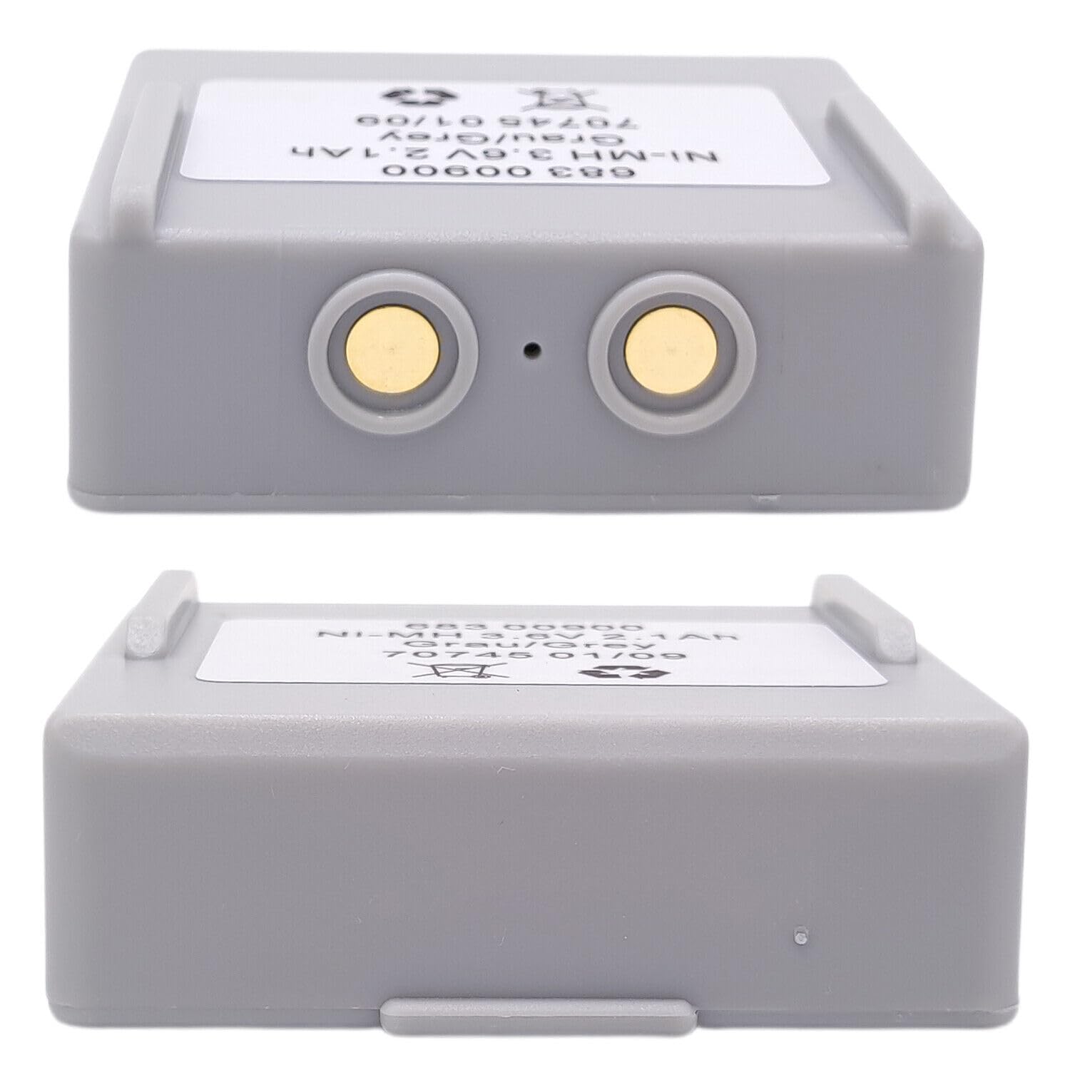 Batería de repuesto NI-MH compatible con 68300900 683 00900 Remote Control 68301000 Series 3,6 V, 2,1 Ah