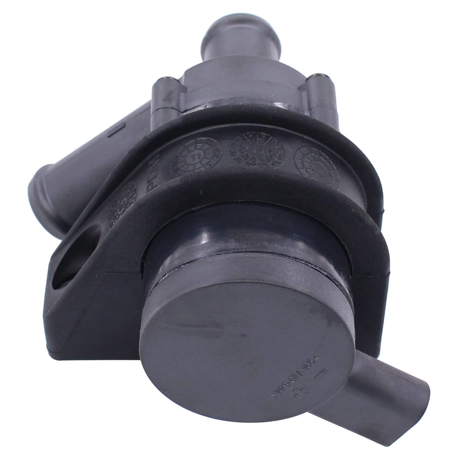 Doo Engy Pompa dell'acqua supplementare, pompa secondaria a 2 poli, 12 V, con supporto per Transporter T5 per Multivan T5 per Sharan 7M 1.9-3.2 7H0965561