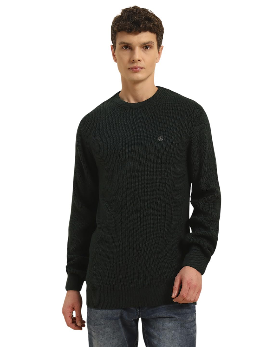 cantabil Sweater for Men Dark Green (MSWT00151_DKGREEN_M)-picture-32