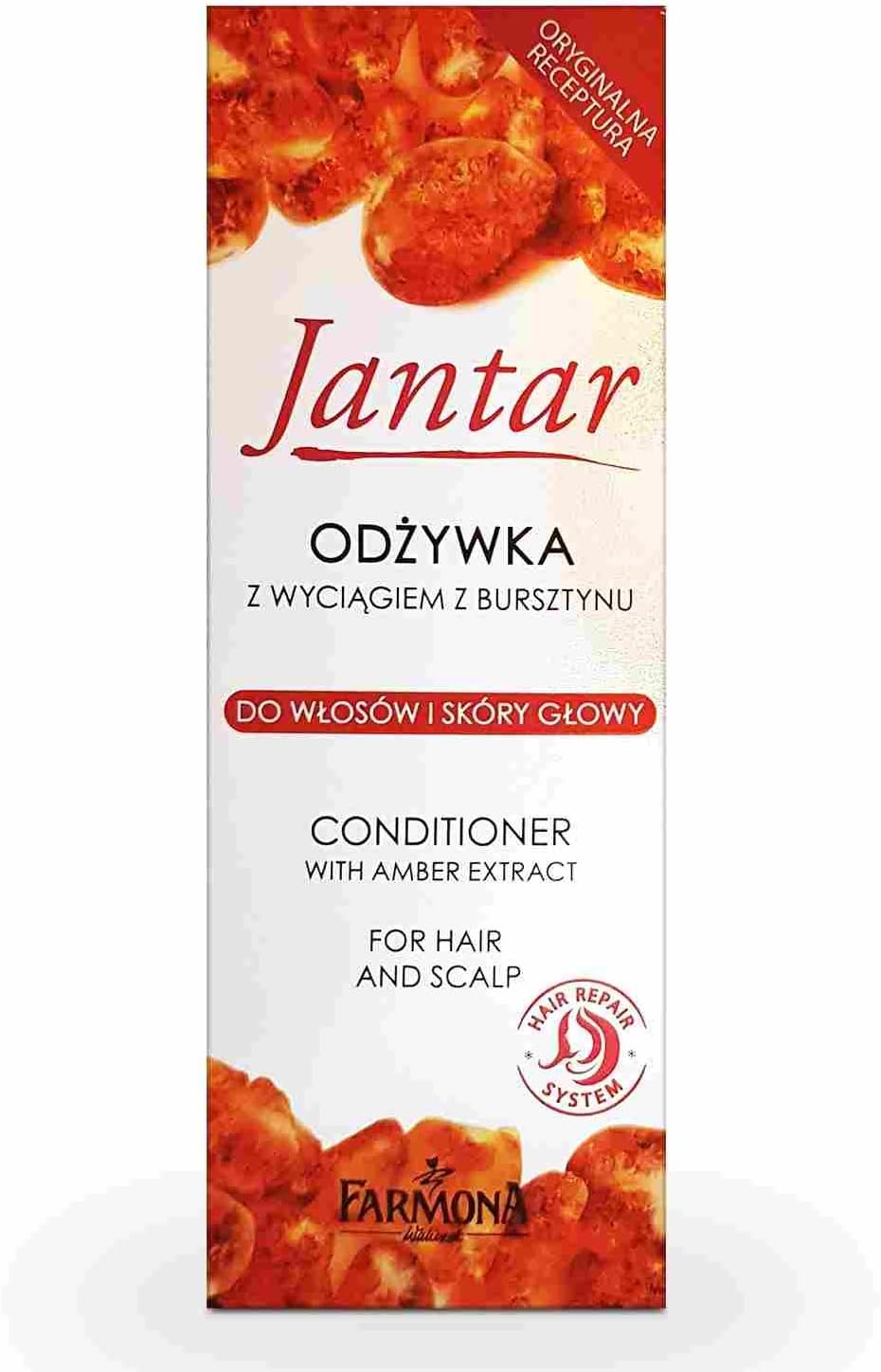 FarmonaJantar Hair and Scalp Conditioner With Amber Extract 100 miilitra