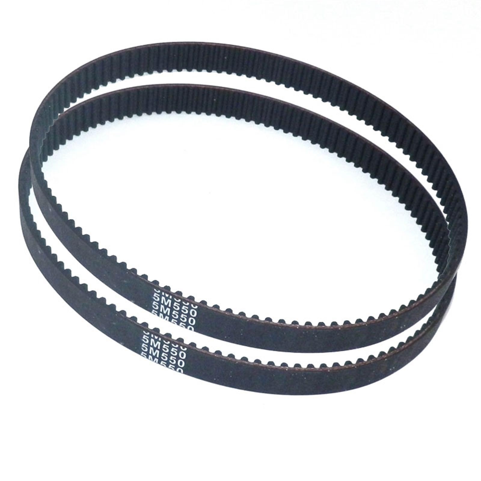 Correa Alternadora Correa Dentada para Transmisión De Patinete Eléctrico A Gas Polea De Correa De Circuito Cerrado De 550-5M-15 De Longitud 550mm Correa Transmisión (Color : 2pcs)