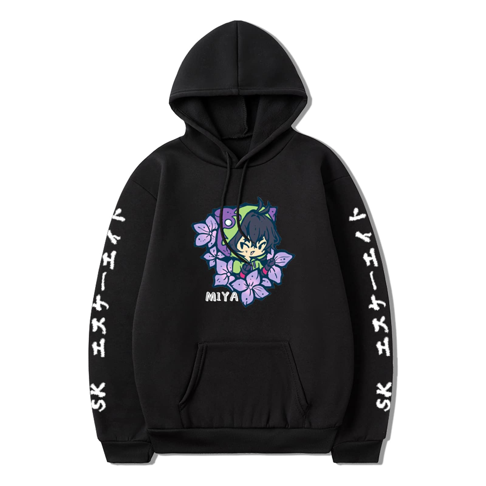 SK8 The Infinity Miya Chinen Hoodie SK8 The Infinity Miya Print Men/Women Casual Sweatshirt with Pockets Cosplay Costume