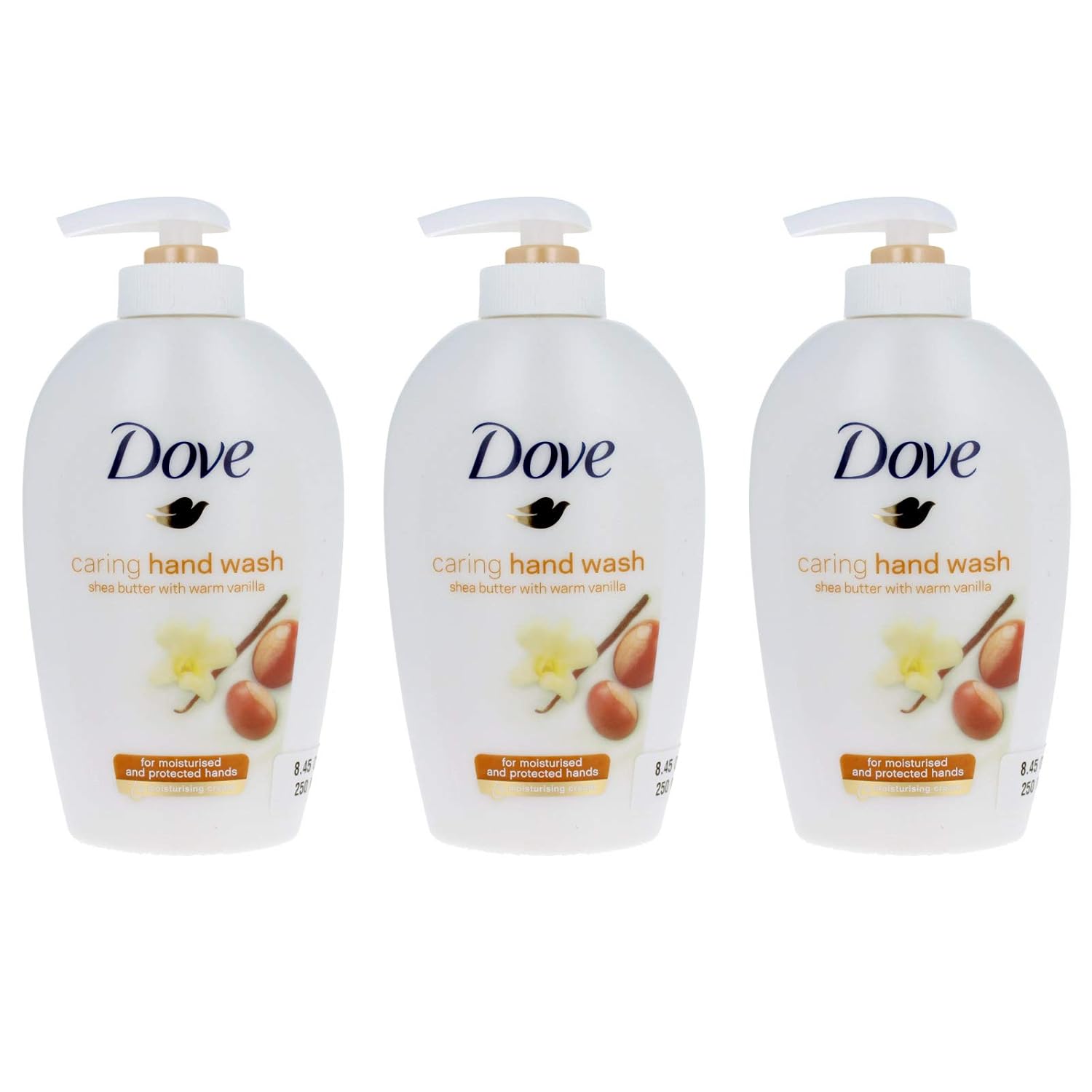 Dove Purely Pampering Shea Butter Cream Wash 250ml 3-Pack