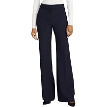 EXPRESS Womens Editor Flare Pants High Rise Flattering Stretch Dress Trouser, Work or Event Ready