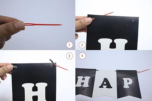 Miniatura 6 de Cartel de feliz cumpleaños de panda – Decoraciones de fiesta de cumpleaños de bambú panda – Decoración de fiesta de cumpleaños para niños y niñas