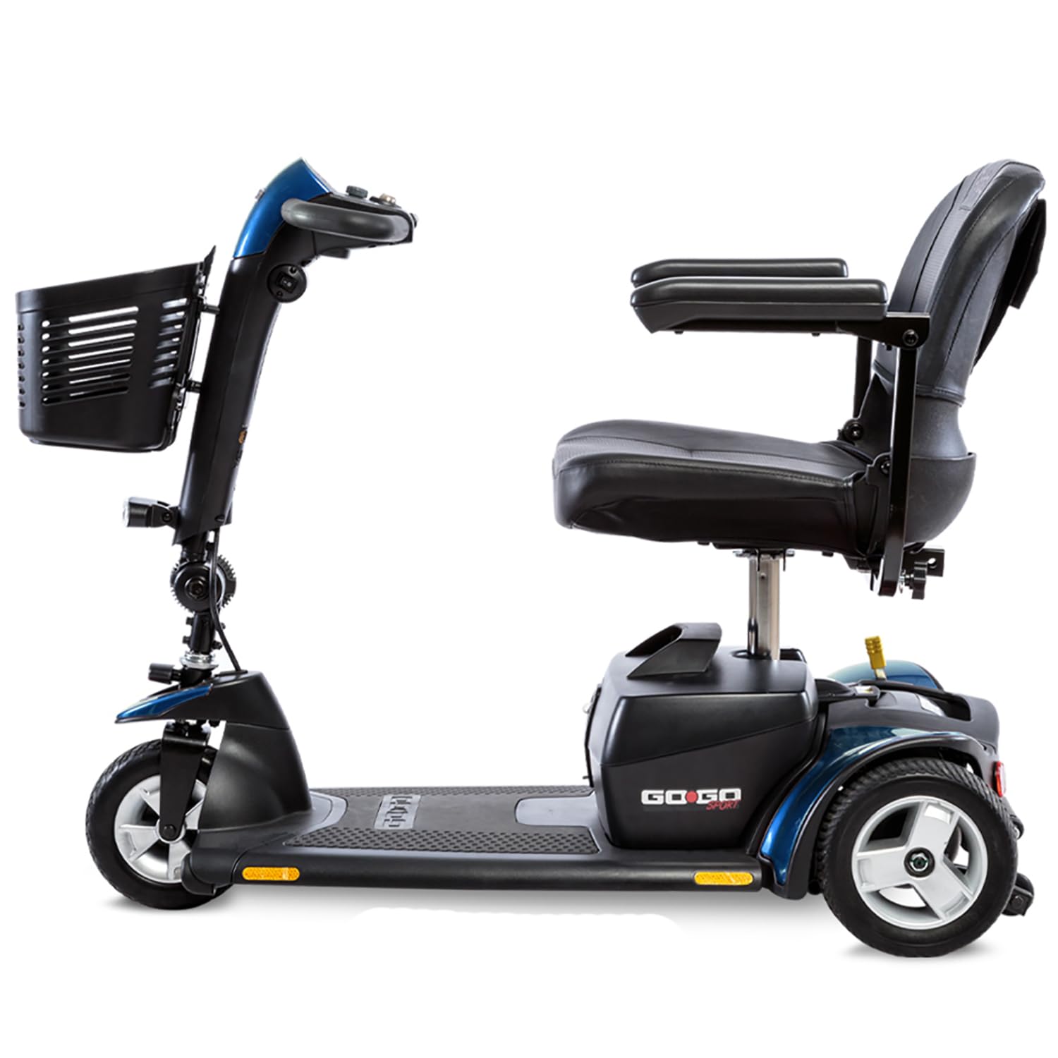 Pride Go Sport 3-kołowa hulajnoga mobilna, nośność 147 kg, z 5-letnim przedłużeniem Warr