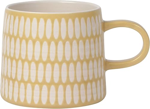 Danica Studio Imprint - Taza (14 onzas), color ocre