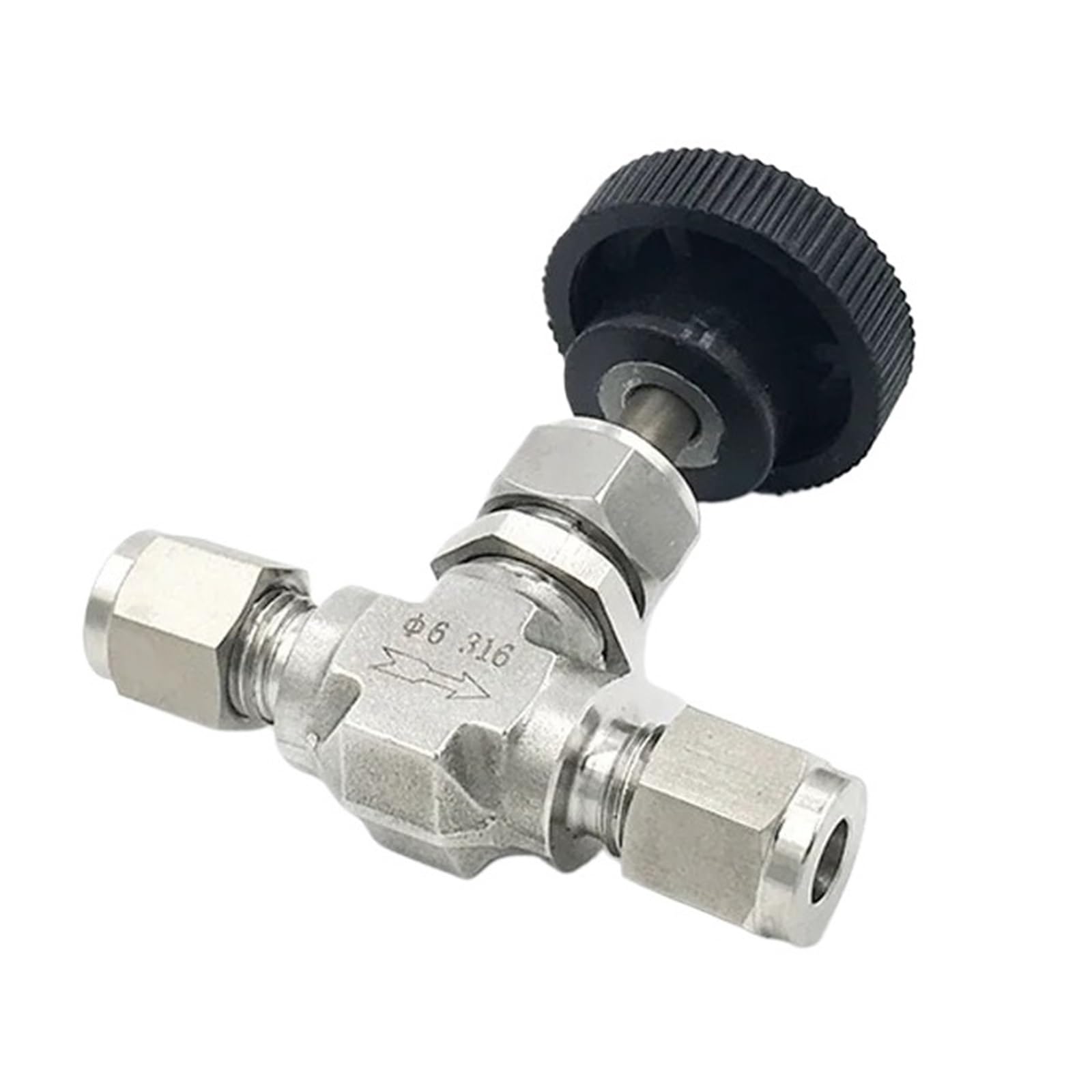 Vanne à pointeau 3000 PSI pour isoler et purger les circuits de fluides