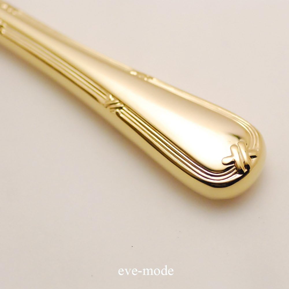 Eve – Mode Trio 18 – 8 rarugo Table Knife Gold Plated Finish