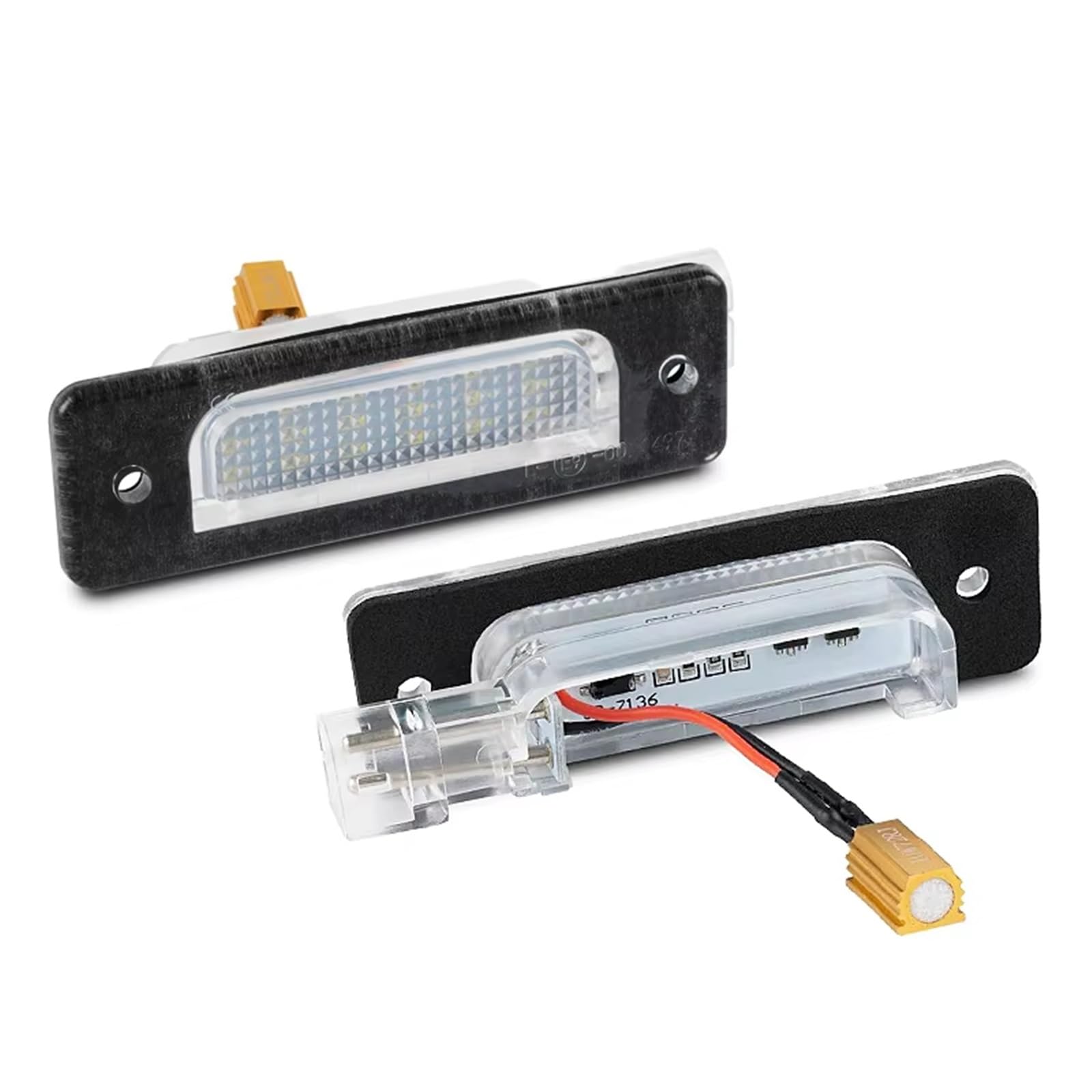 Luces matrícula coche LED para corregir fallos de luz en E34 E32 kit de 2 lámparas 8