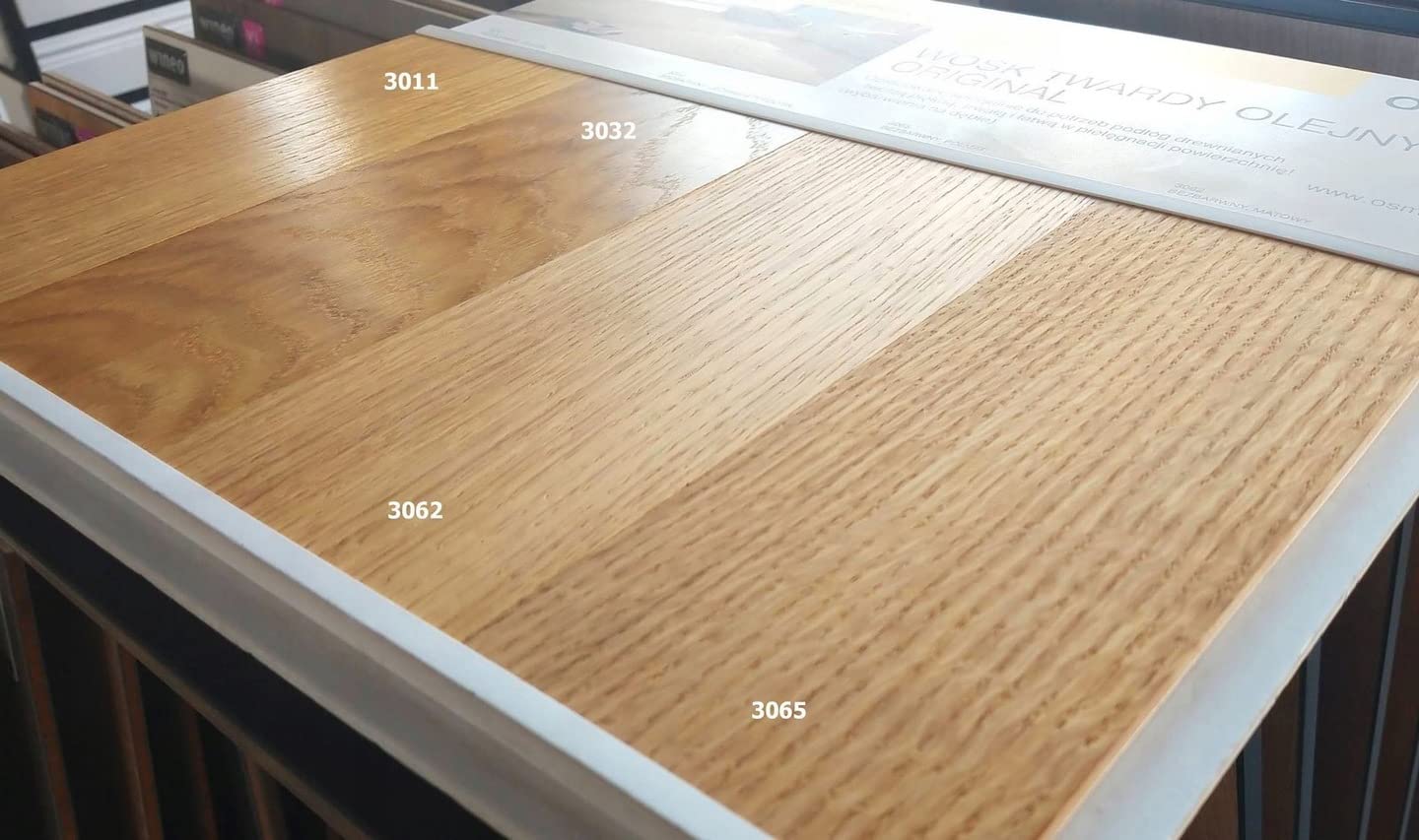 Hartwachsöl 3032 Osmo für Böden und Möbel aus Holz, 0,75 ml, wasserabweisend