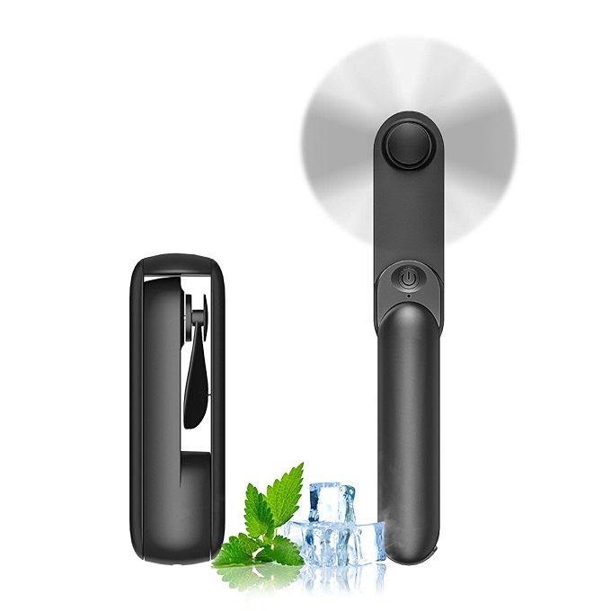 迷你手持风扇便携随身折叠电池USB充电个人小巧旅游户外风扇