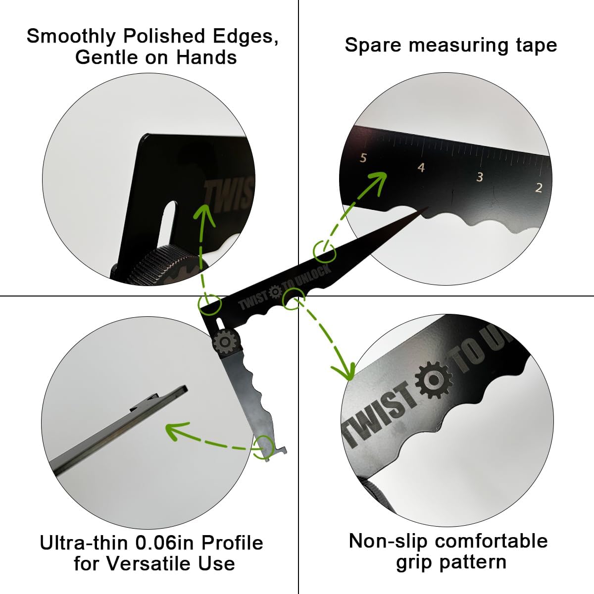 Advanced ​​Folding Rescue Tool​​ for First Responders, The Ultimate ​​Multi-Purpose Leverage Solution​​, Compact & Highly Portable