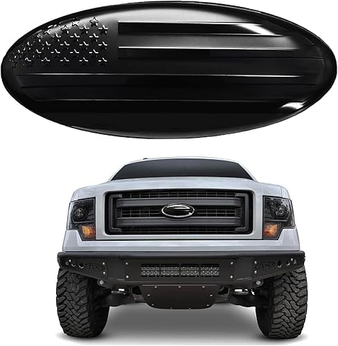 Miniatura 1 de Emblema de portón trasero para parrilla delantera de 9 pulgadas para 04-14 F150, 11-14 Edge, 11-16 Explorer, 06-11 Ranger, 07-14 Expedition, 9 x 3.5