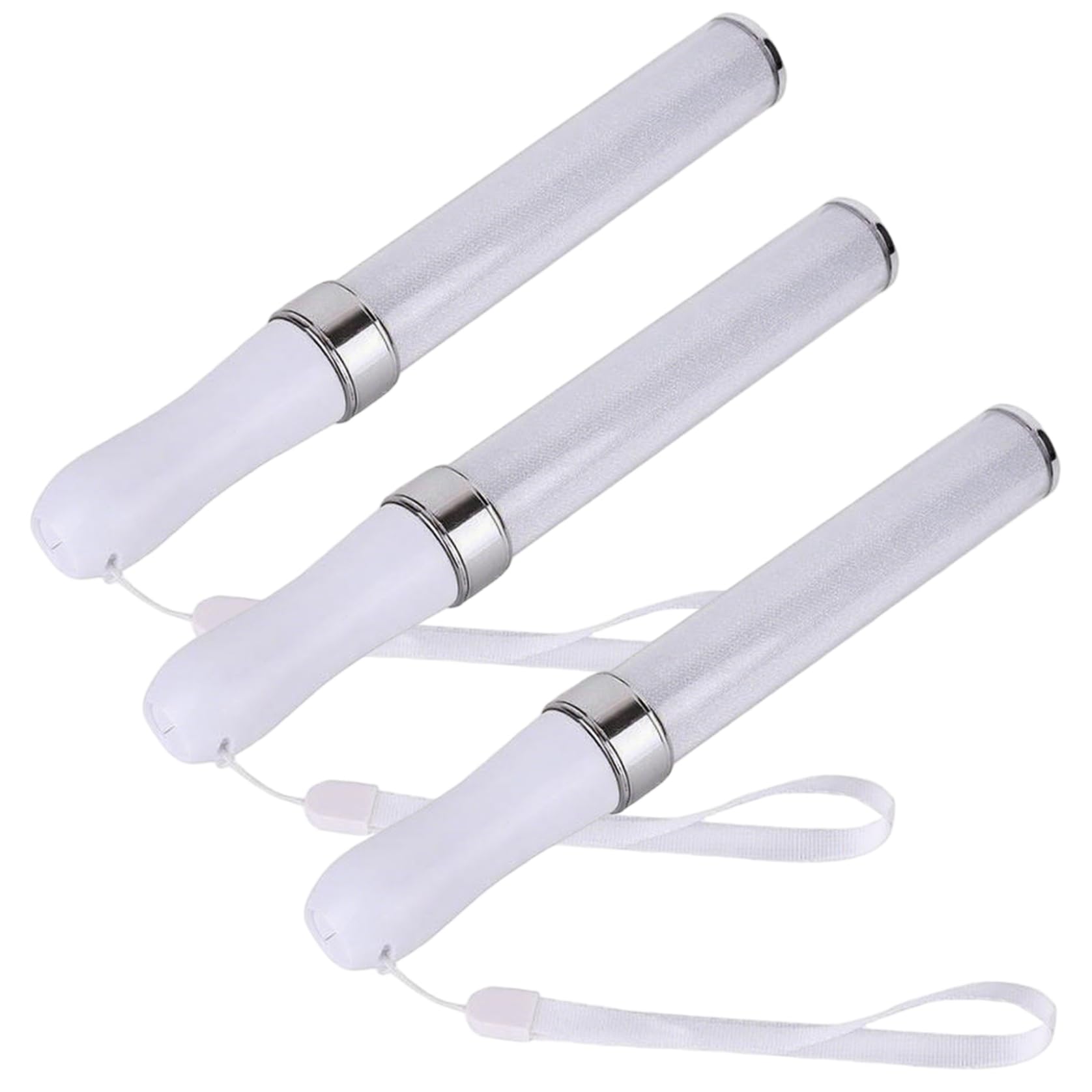 AwnsIMfreien LED Light Stick, 3Pcs Concert Light Stick 10 Inch 15 Colors Changing Lightstick Battery-Operated Reusable LED Glow Sticks with Strap for Party Favor Supplies, Lightstick