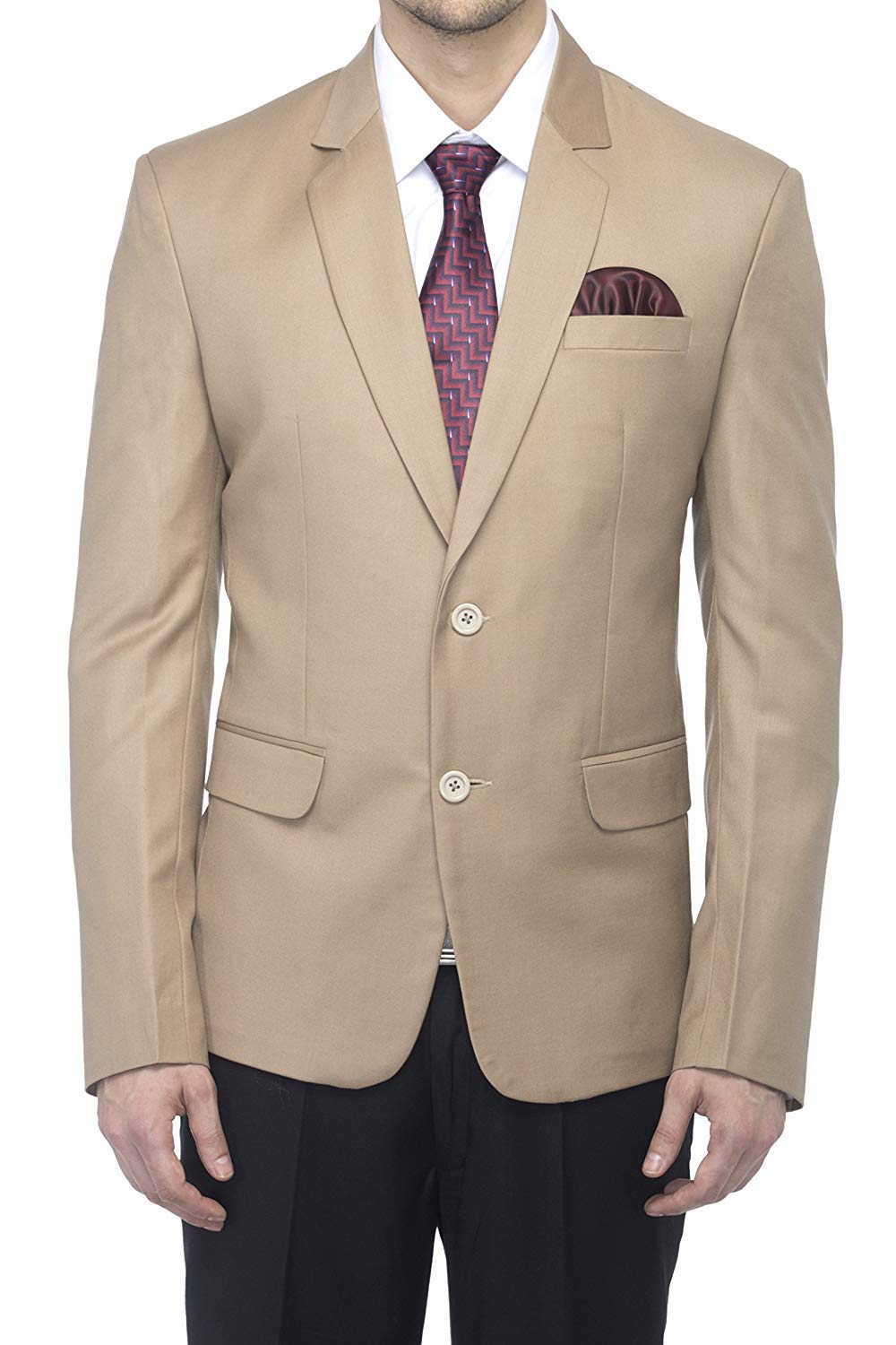 dhingra Men's Slim Fit Single Breasted Blazer-picture-12