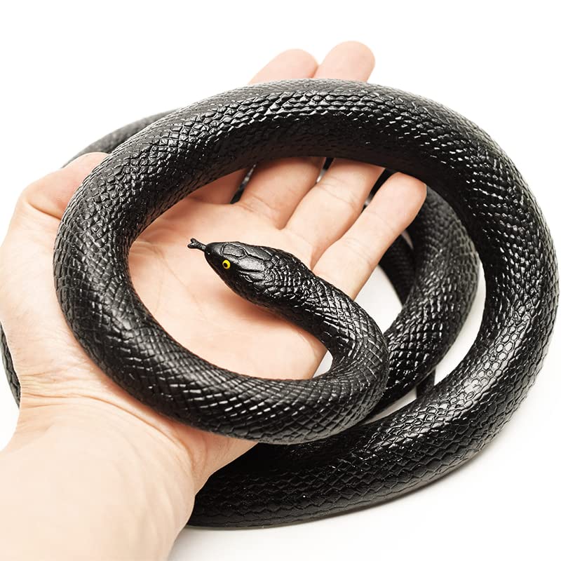Gina Neil 53inch Large Size Realistic Rubber Snakes,Bigger and