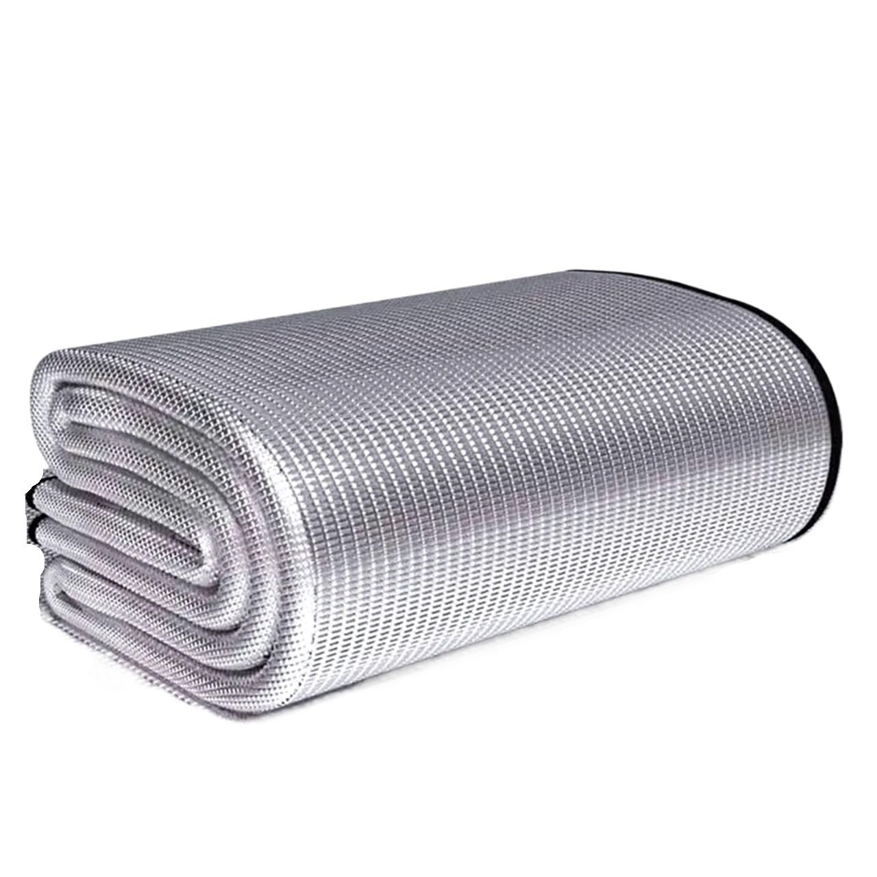 Dwustronna aluminiowa mata kempingowa, izolowana, przenośna, wiele rozmiarów(Thickening 200x200cm)