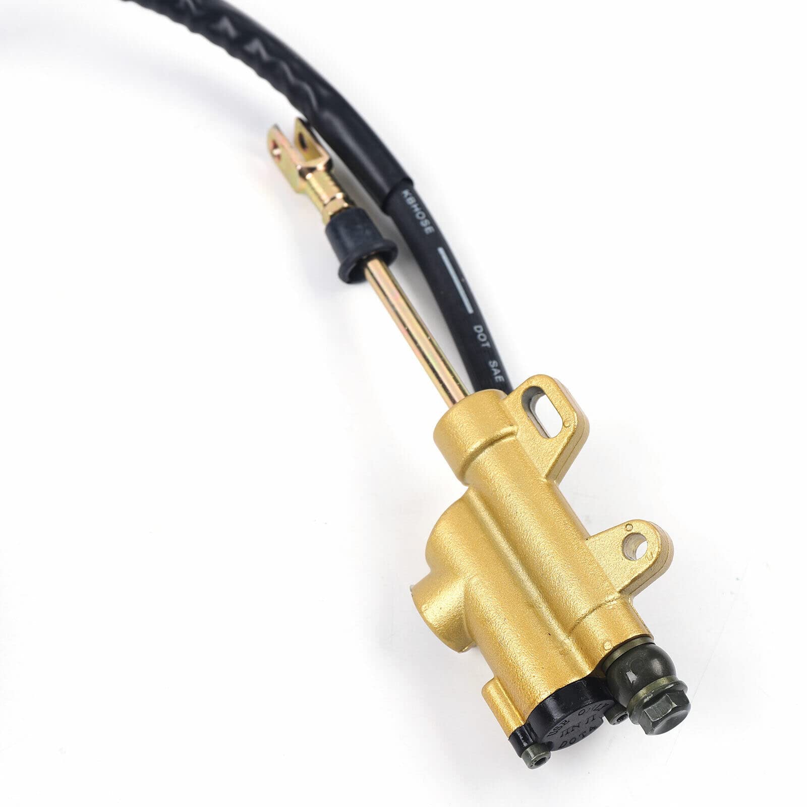 Hydraulischer Bremsensatz für Motocross-Motorräder, hydraulischer Viertakt-Hinterradbremsensatz, hintere Scheibenbremse, hydraulischer Scheibensatz für Motorräder, Motocross-Motorräder, 49-125 cc.