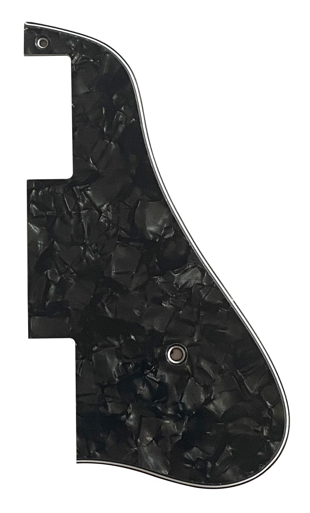 For Epiphone ES-339 Style Guitar Pickguard Scratch Plate (4 Ply Black Pearl)