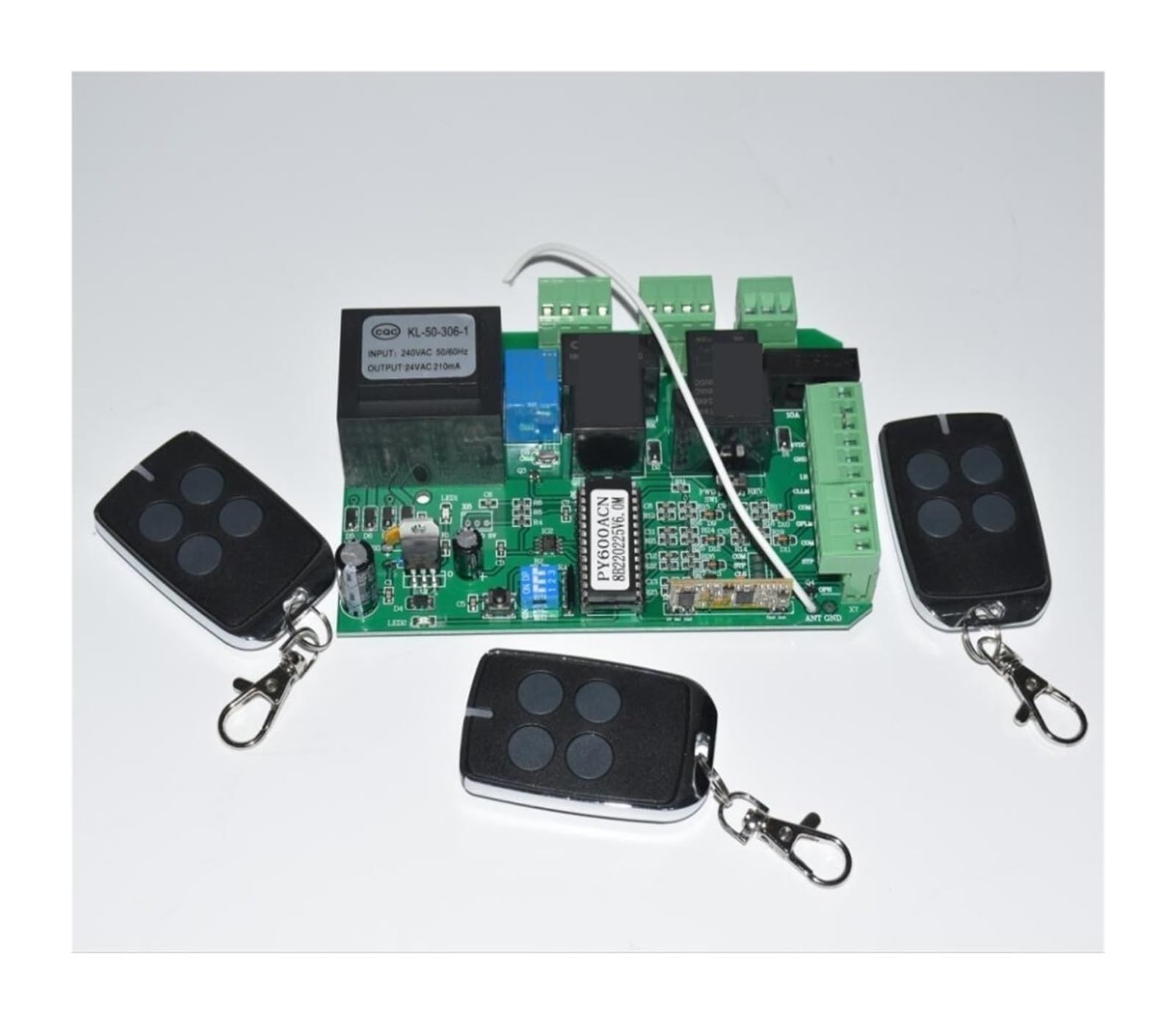 Elektrischer TüRöFfner, Feder-Schiebetoröffner, Wechselstrommotor, Steuereinheit, Leiterplatte, Steuerplatine, elektronische Karte (PY600ac, SL600, SL1500, PY800)(Kit 3)