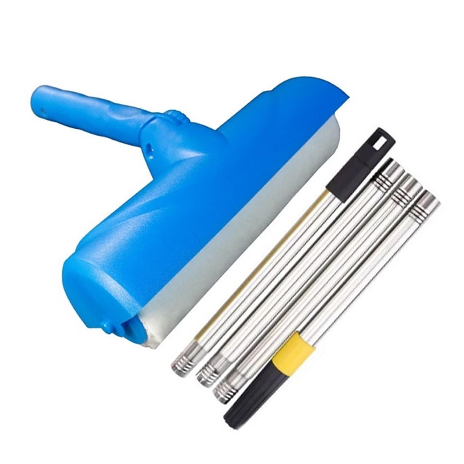Rodillo De Pintura For Techo De 10 Pulgadas, Mango Ajustable, Antigoteo, Con Protector.(1.1m set)