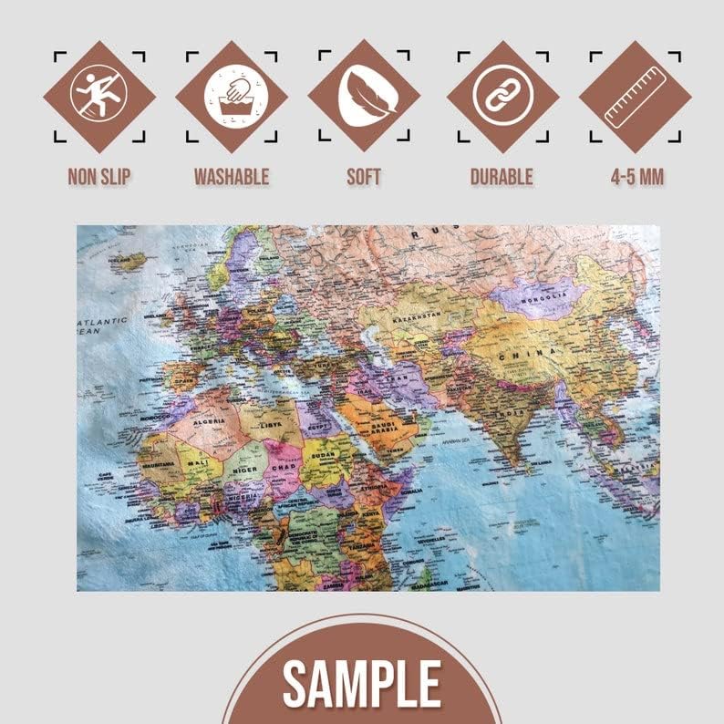 Solar System Rug, Solar System Old Map, World Map, Kids Rug, Solar System, Retro Solar System, Educational Rug, D179 (63”x90”)=160x230cm