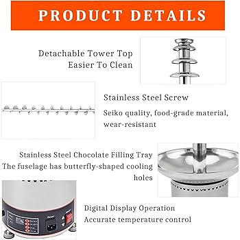 Amazon.co.jp: チョコレートファウンテン 業務用ホット