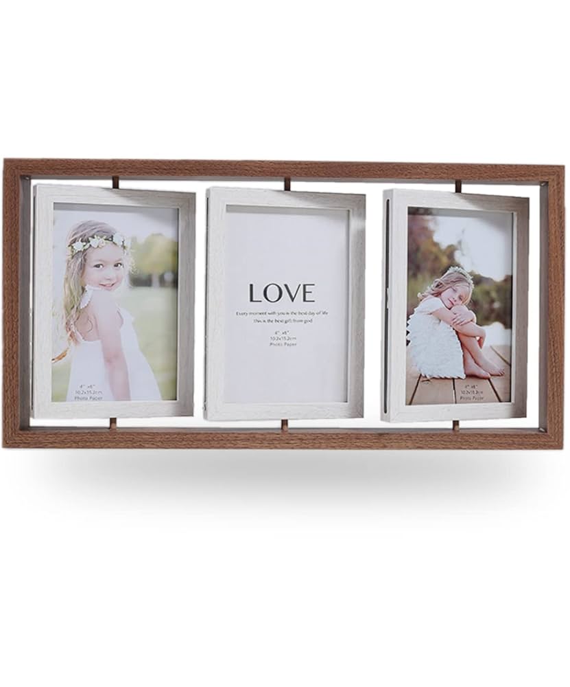 Amazon.co.jp: upFRAME フォトフレーム 写真立て おしゃれ 片面3