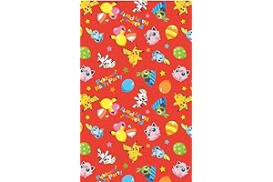 Pikachu Christmas Wrapping Paper 2M Roll Wrap