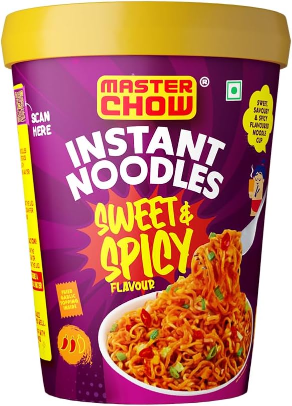 Masterchow Sweet & Spicy Instant Cup Noodles - 100g