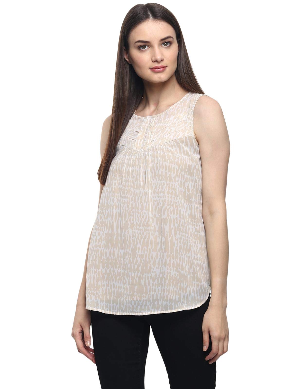 The VancaRound Neck Blouse For Women