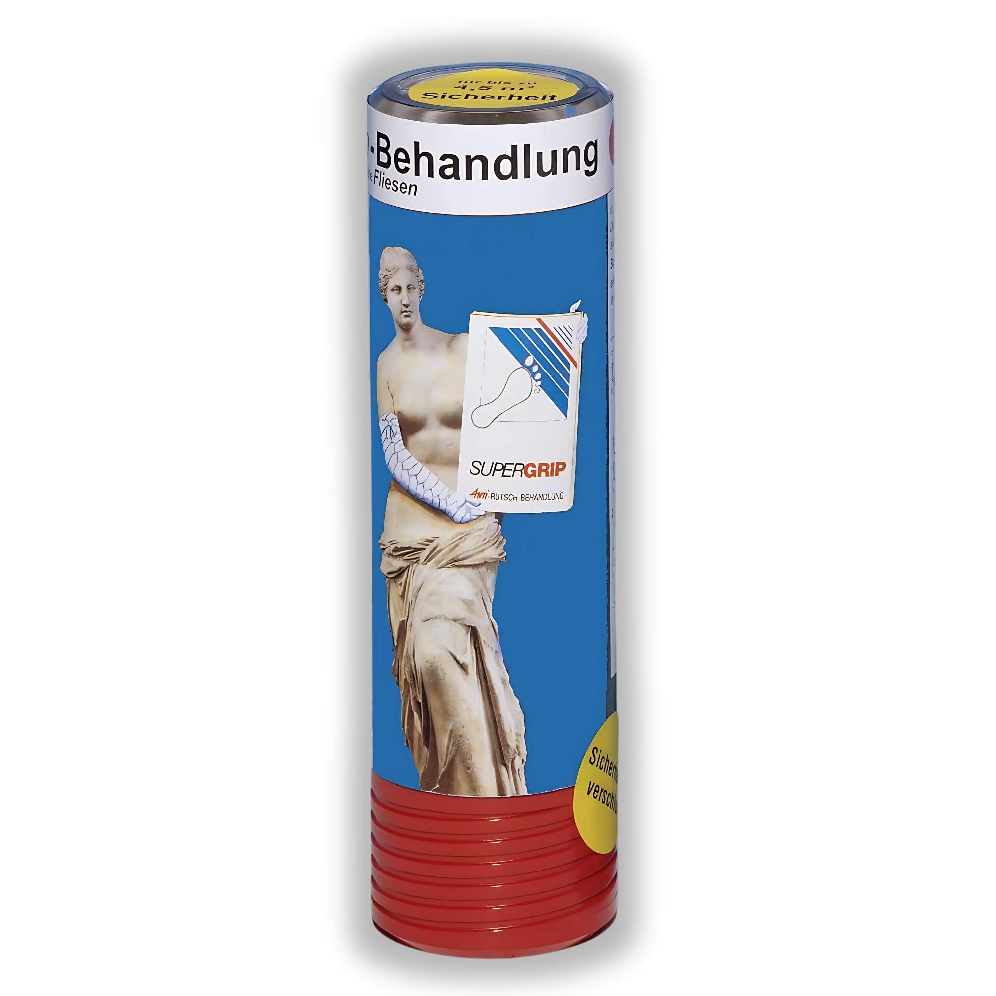 MediMuc Supergrip – Tratamiento antideslizante adecuado para hasta 4,5 m² de superficie, baño, entrada de casa o terraza antideslizante.