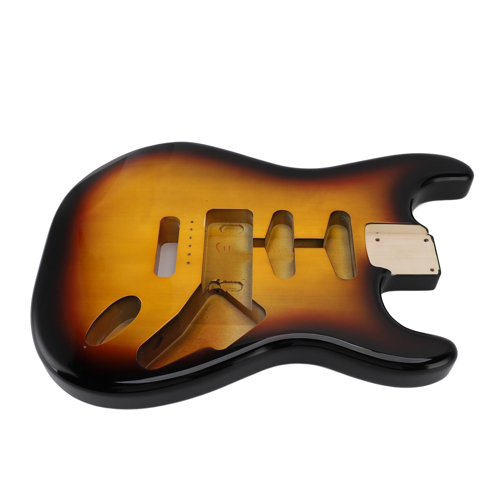 Corpo per Chitarra Elettrica in Legno di Pioppo Standard HSH Route 3 Tone Sunburst Corpo per Chitarra Elettrica Stile ST