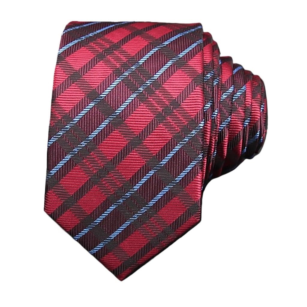 JFDBGU 6CM Korean Narrow Plaid Floral Men's Business Tie Polyester Plain Hand Tie Casual(Gray)