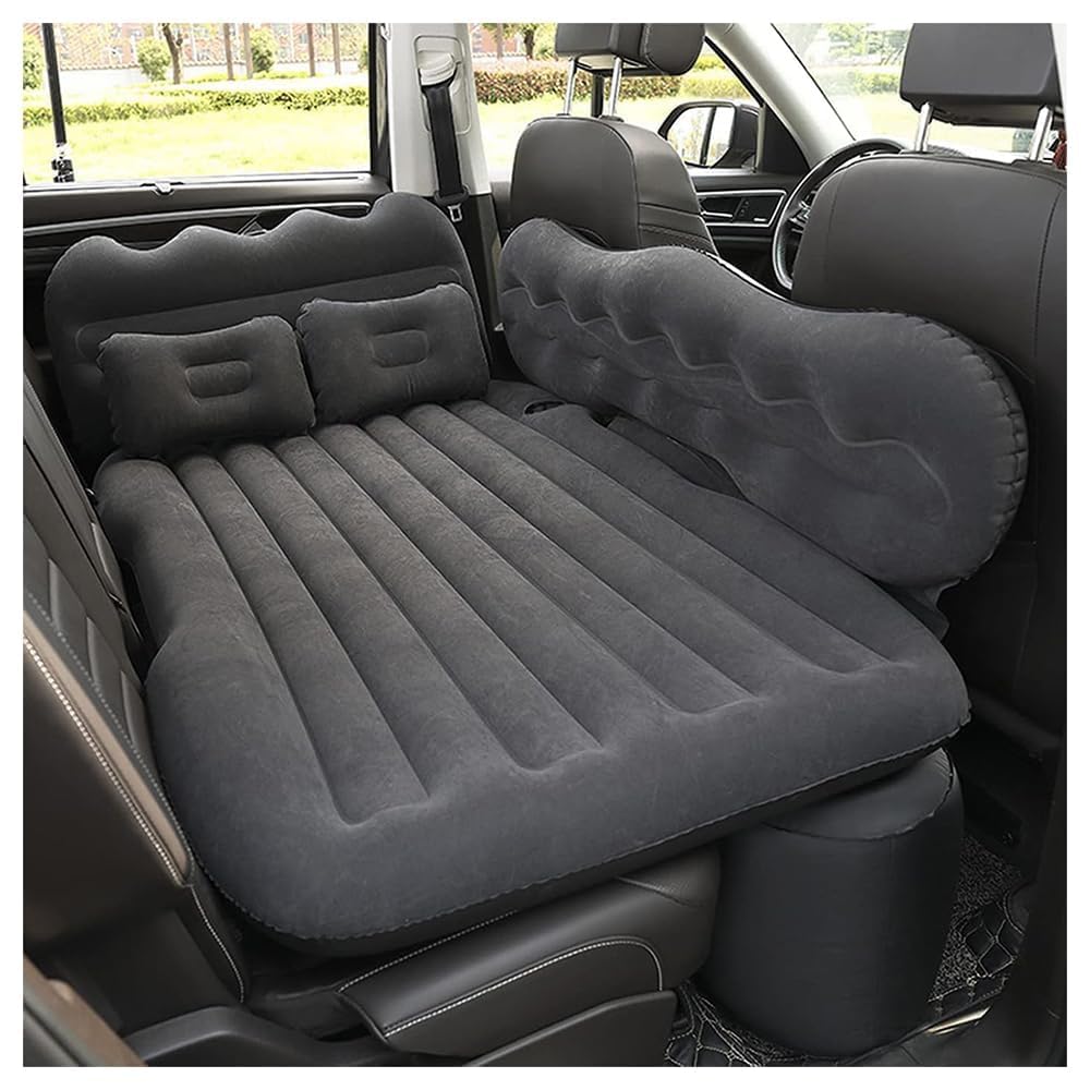 ZzQyy Car Air Mattress Bed for Back Seat for FORD NEW TRANSIT CUSTOM 2016-2024,Portable car sleeping mattress for travel camping.,A-black