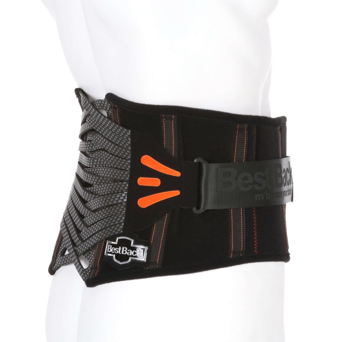 BEST BACK 007 Size XS Orange 007 Orange Back Brace