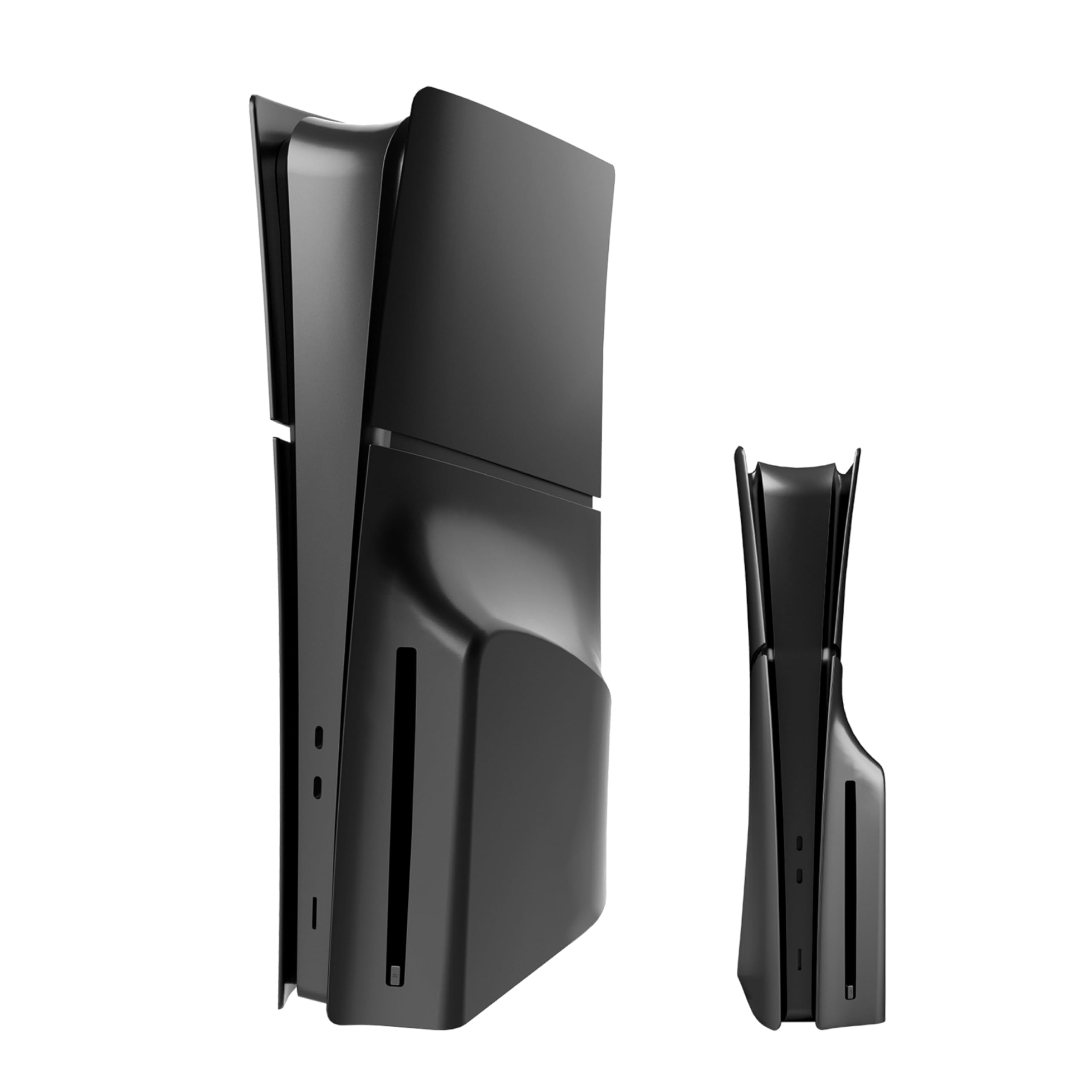 Panneau avant noir plastique PS5 Slim Disc Console 780627251022