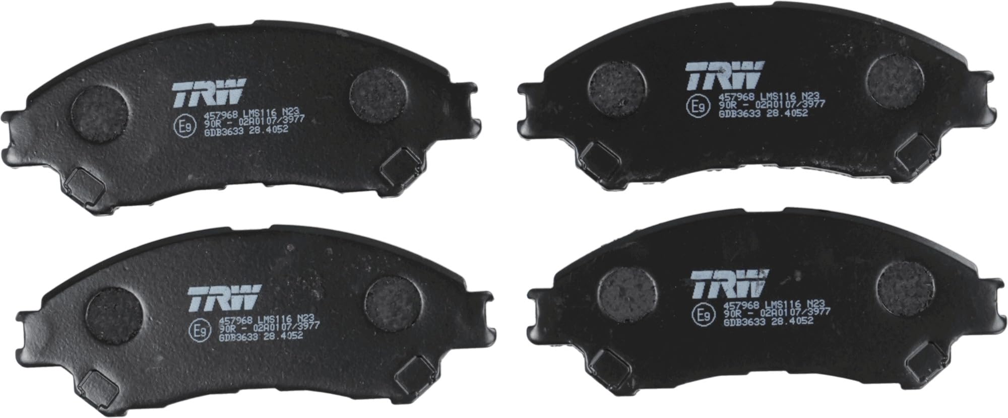 GDB3633 TRW Brake Pad Set, disc brake for SUZUKI,SUZUKI (CHANGAN)