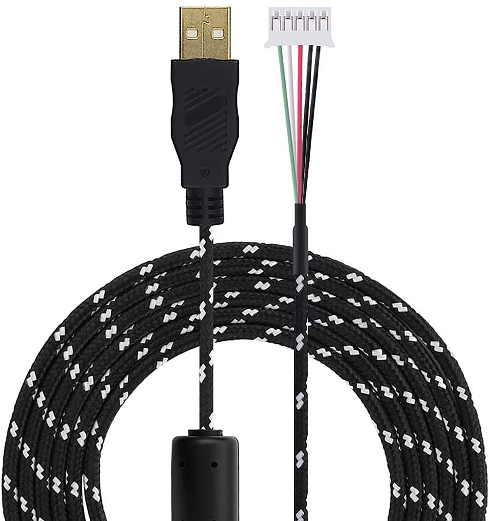 MISHINE USB Mouse Cable,2 Meters Mouse Line,Mice Wire for Logitech G402