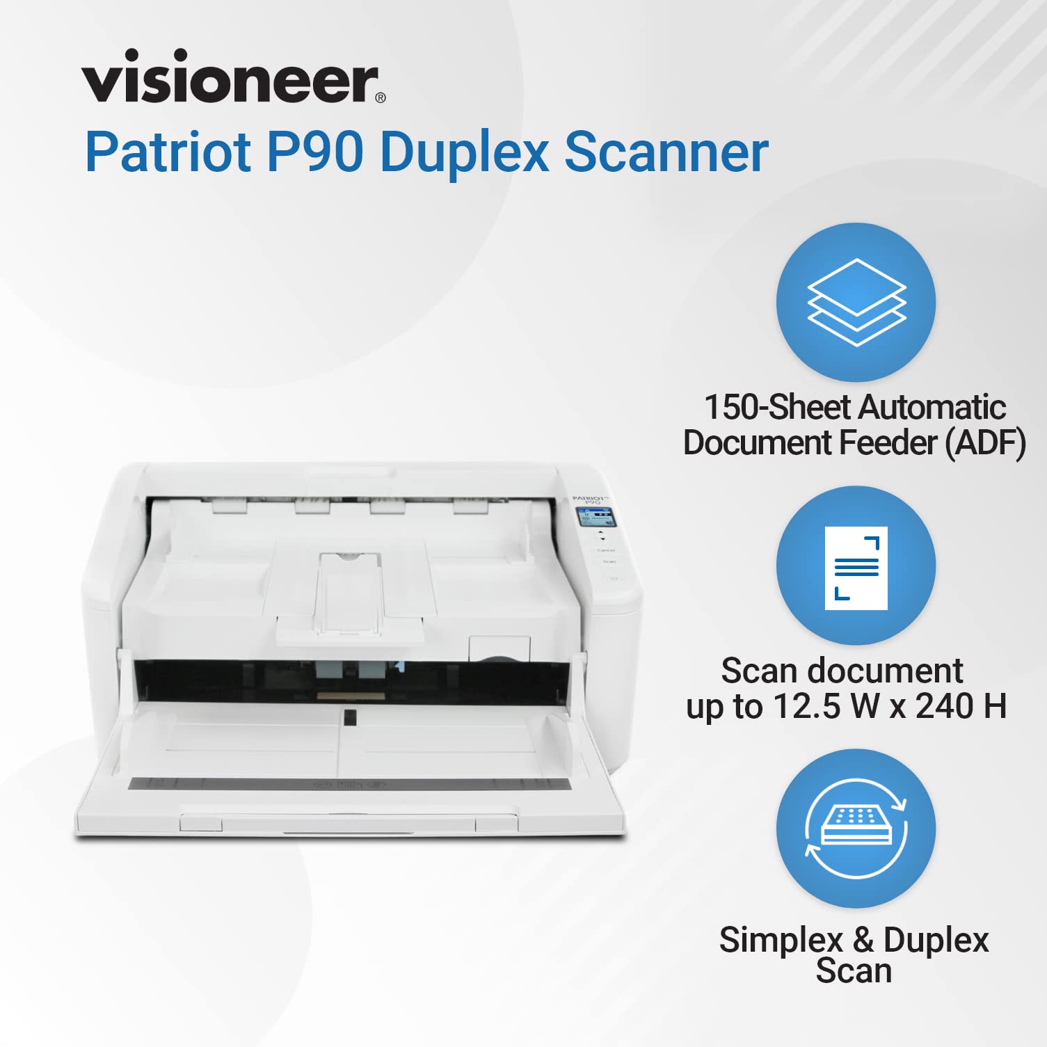 Visioneer Scanner duplex Patriot P90