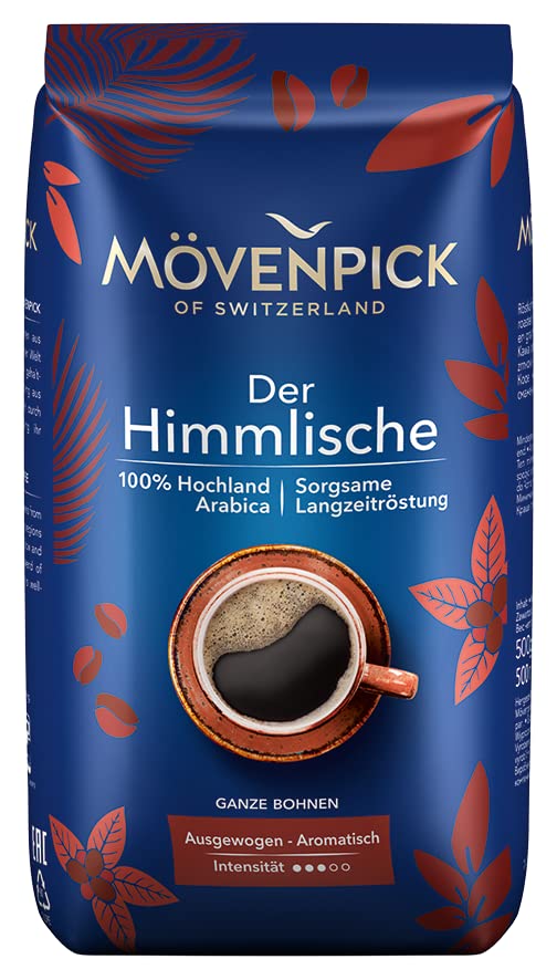 Kaffee-Mega-Sparpaket DER HIMMLISCHE von Mövenpick, 24x500g Bohnen